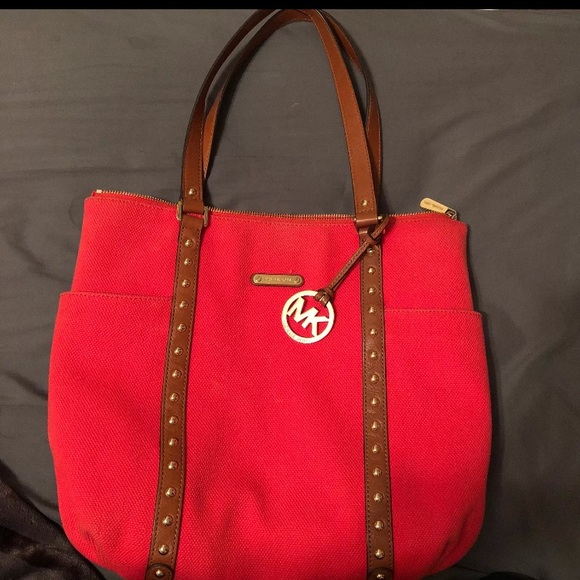 Michael Kors Handbags - Authentic MK Studded Jet